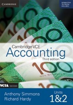 Cambridge VCE Accounting Units 1&2