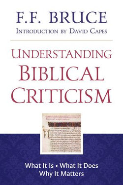 Understanding Biblical Criticism