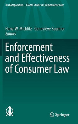 Enforcement and Effectiveness of Consumer Law