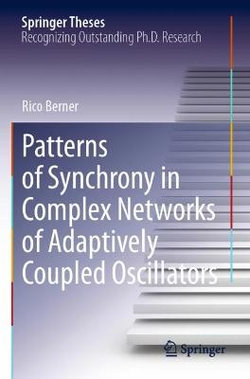 Patterns of Synchrony in Complex Networks of Adaptively Coupled Oscillators