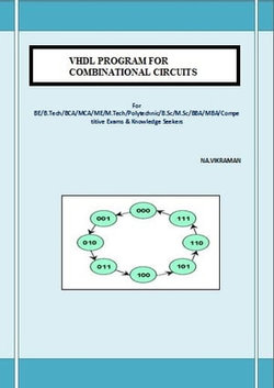 VHDL PROGRAM FOR COMBINATIONAL CIRCUITS