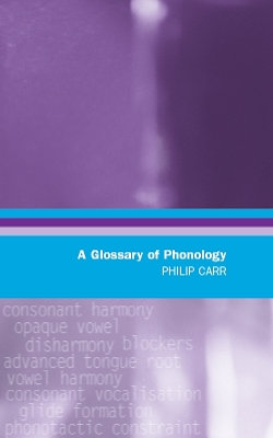 A Glossary of Phonology