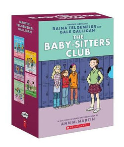 The Baby-Sitters Club: 5-Book Graphic Novel Boxed Set