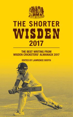 The Shorter Wisden 2017