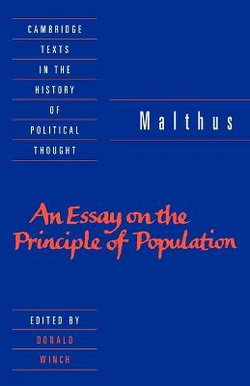 Malthus: 'An Essay on the Principle of Population'