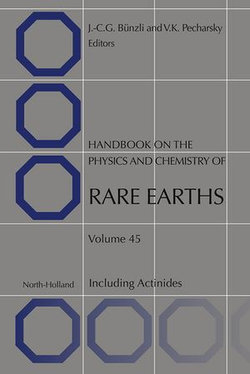 Handbook on the Physics and Chemistry of Rare Earths