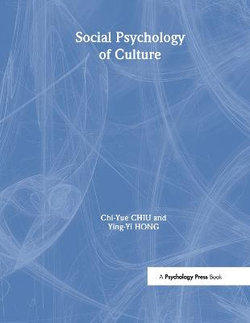 Social Psychology of Culture