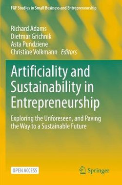 Artificiality and Sustainability in Entrepreneurship