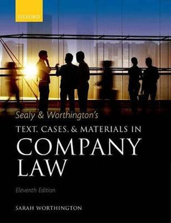 Sealy and Worthington's Text, Cases, and Materials in Company Law