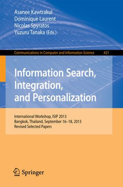 Information Search, Integration, and Personalization