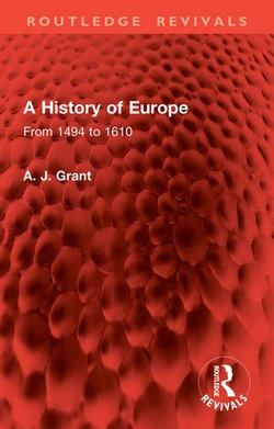 A History of Europe