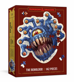 Dungeons and Dragons Mini Shaped Jigsaw Puzzle: the Beholder Edition