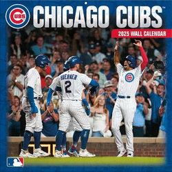 Chicago Cubs 2025 12x12 Team Wall Calendar