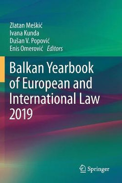 Balkan Yearbook of European and International Law 2019