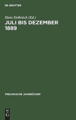 Juli Bis Dezember 1889