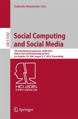 Social Computing and Social Media