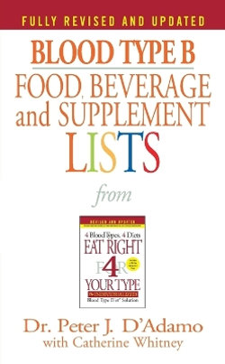 Blood Type B Food, Beverage and Supplement Lists