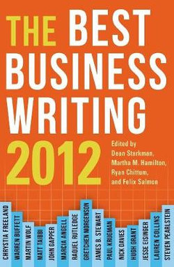 The Best Business Writing 2012