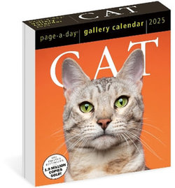 Cat Page-A-Day (R) Gallery Calendar 2025