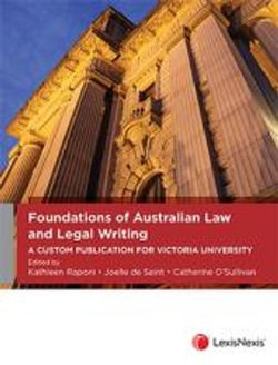 Foundations of Australian Law and Legal Writing