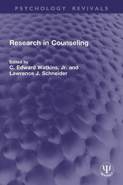 Research in Counseling