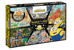 Minions: Search-and-Find Activity Book and Puzzle Set (Universal)