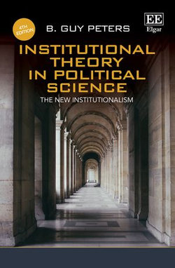 Institutional Theory in Political Science, Fourth Edition