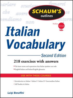 Schaum's Outline of Italian Vocabulary, Second Edition