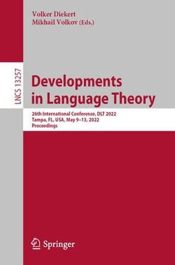 Developments in Language Theory