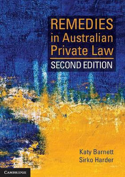 Remedies in Australian Private Law 