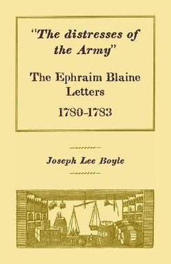 Ephraim Blaine Letters, 1780-1783