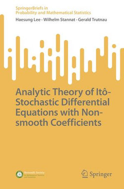 Analytic Theory of Itô-Stochastic Differential Equations with Non-smooth Coefficients