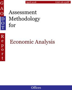 Assessment Methodology for