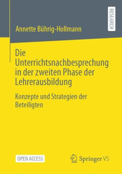 Die Unterrichtsnachbesprechung in der Zweiten Phase der Lehrerausbildung