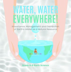 Water, Water Everywhere! Importance,Management and Distribution of Earth's Water as a Natural Resource | Grade 6-8 Earth Science