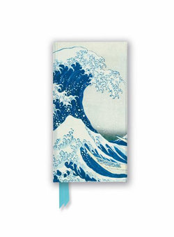 Hokusai: the Great Wave (Foiled Slimline Journal)