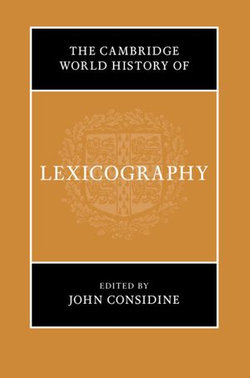 The Cambridge World History of Lexicography