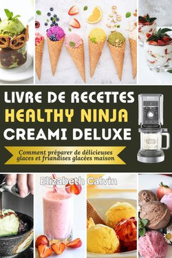 Livre de recettes Healthy Ninja Creami Deluxe