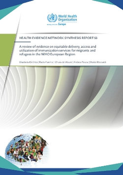 A Review of Evidence on Equitable Delivery, Access and Utilization of Immunization Services for Migrants and Refugees in the WHO European Region