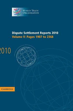 Dispute Settlement Reports 2010: Volume 5, Pages 1907-2368