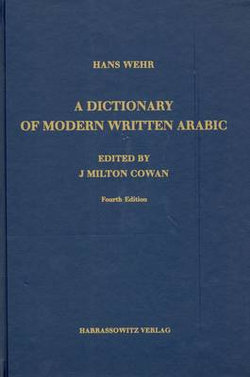 Dictionary of Modern Written Arabic