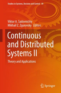 Continuous and Distributed Systems II