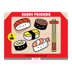 Sushi Friends Wooden Tray Puzzle