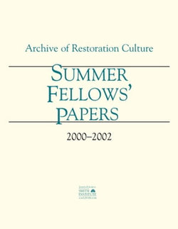 Summer Fellows' Papers 20002002