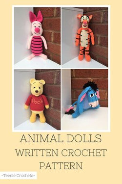 Winnie the Pooh - Written Crochet Patterns