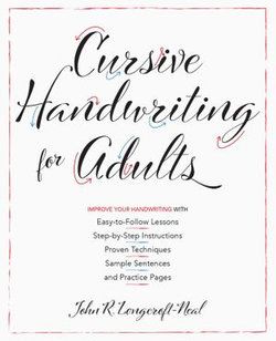 Cursive Handwriting for Adults