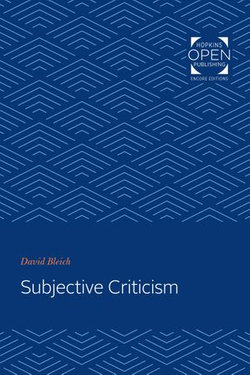 Subjective Criticism