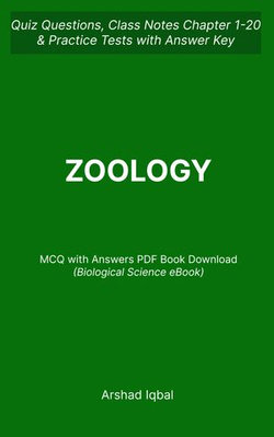 Zoology MCQ (PDF) Questions and Answers | Class 11-12 Zoology MCQs e-Book Download