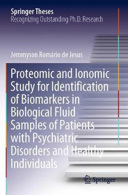 Proteomic and Ionomic Study for Identification of Biomarkers in Biological Fluid Samples of Patients with Psychiatric Disorders and Healthy Individuals