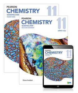 Pearson Chemistry Queensland 11 Student Book, eBook and Skills & Assessment Book